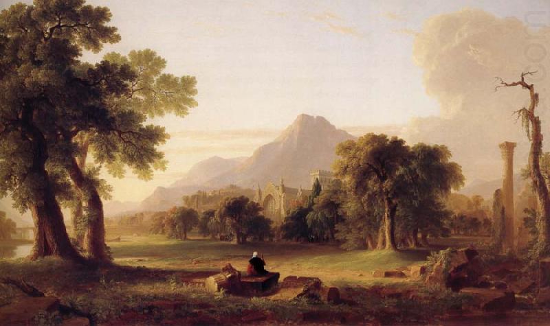 The Evening of Life, Asher Brown Durand